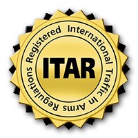 Micro Precision Components ITAR Seal Logo