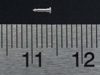 micro components along a ruler