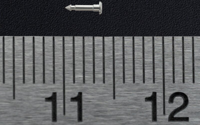 micro components along a ruler